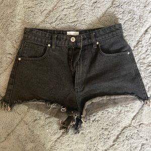 Abrand black Jean shorts